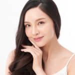 Beautiful young asian woman with clean fresh skin